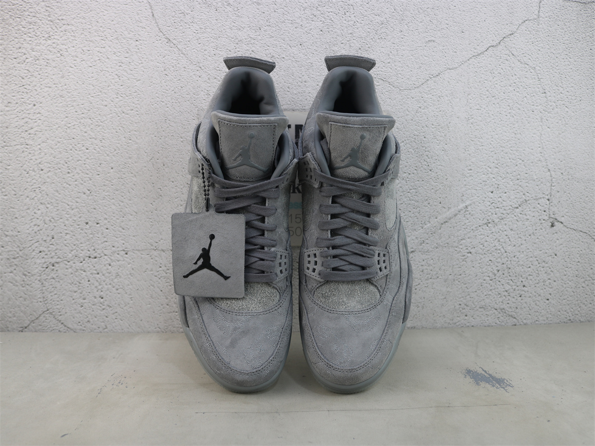 New Batch KAWS x Air Jordan 4 Retro Cool Grey 930155-003